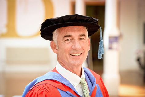 Tim Jackson is awarded an Honorary Doctor of Science by the University of Brighton