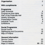 'Programme Design '81' (pages 1 and 2). Catalogue number: ICD-2-10-1-10.2. ICSID Archive / University of Brighton Design Archives.