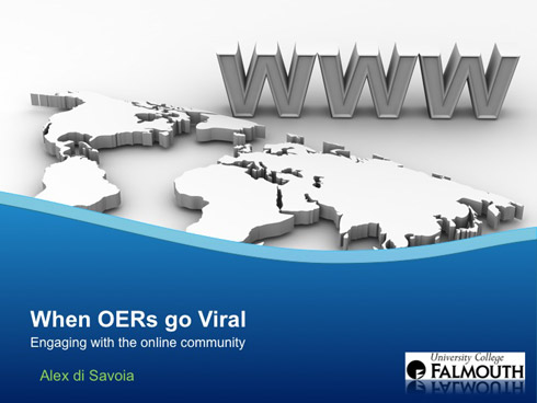 When OERs Go Viral: Getting OERs into the public domain presentation
