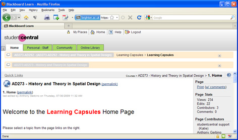 The Learning Capsules Website