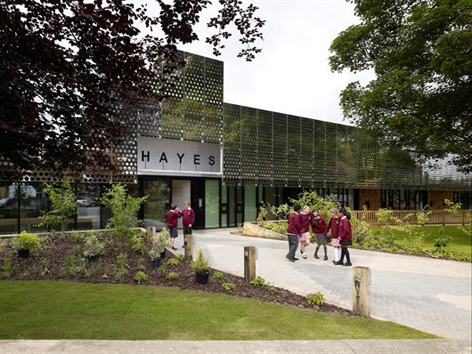 Hayes School designed by University of Brighton Faculty of Arts lecturer Nick Hayhurst who won a RIBA Award