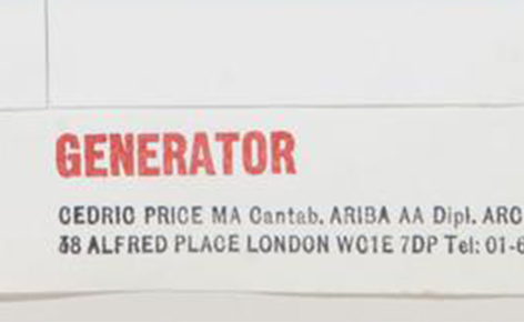Cedric Price Generator