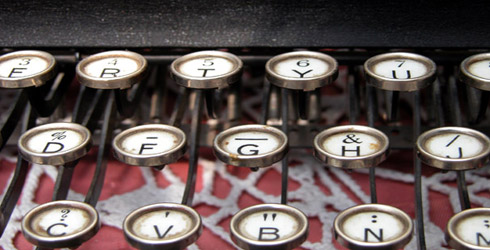 Photo: Typewriter keys sourced from morgueFile.Com