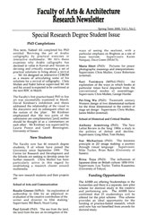 Research News, spring 2000